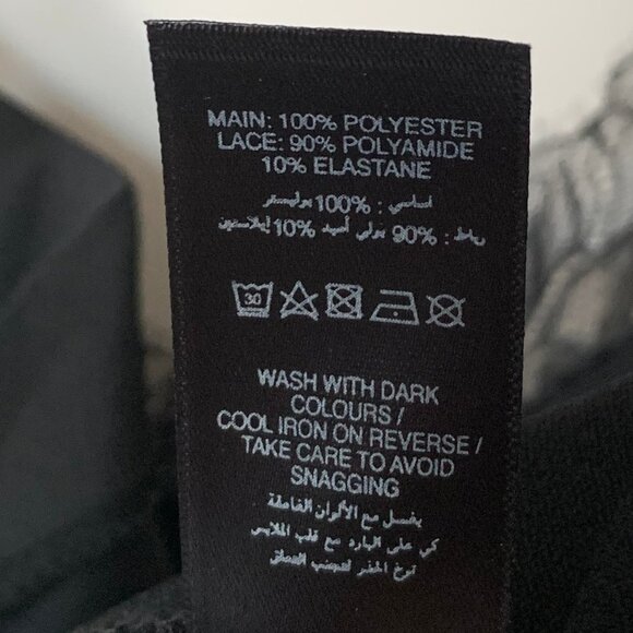 Style Cheat lace cami top in black sz 8 - Picture 6 of 6